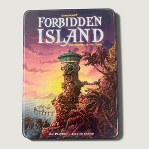 Forbidden Island Board Game Gamewright 2010 Cooperative Family Strategy Complete